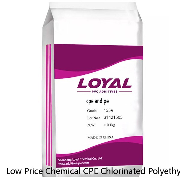 Low Price Chemical CPE Chlorinated Polyethylene 135