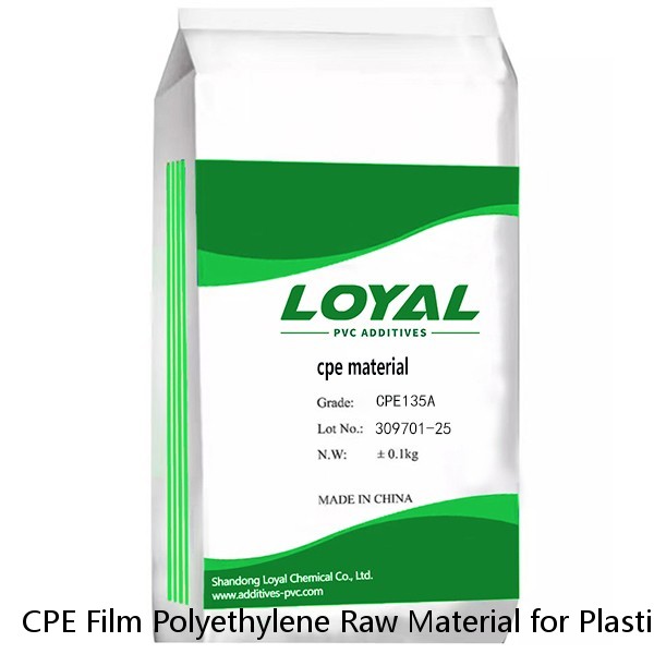 CPE Film Polyethylene Raw Material for Plastic PVC Products Pet/CPP/ VMCPP/BOPP Film, Package Film Laminated with BOPA, BOPET